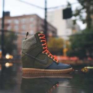 Nike | Dunk Ski Hi Wedge Sneakerboot  (Size 10) (RARE)